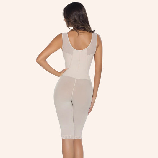 Capri Length Girdle With Bra