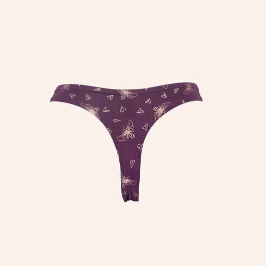 Patterned Comfort Thong