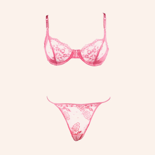 Essential Classic Bra & Thong Set