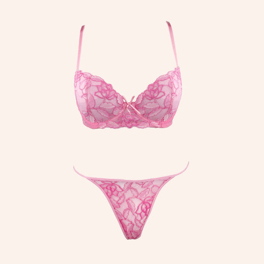 Essential Classic Bra & Thong Set