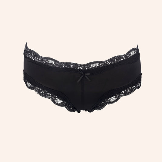 Eyelash Lace Trim Cheeky Hipster