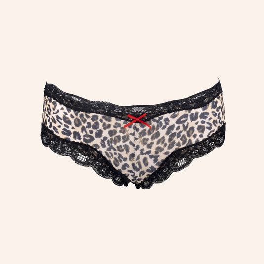 Eyelash Lace Trim Cheeky Hipster