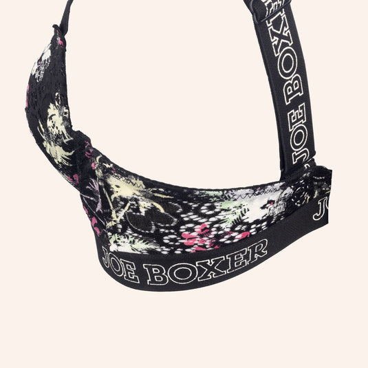 Floral Elegance Lace Bra by Joe Boxer
