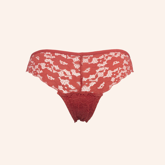 Front-Keyhole Lace Brief