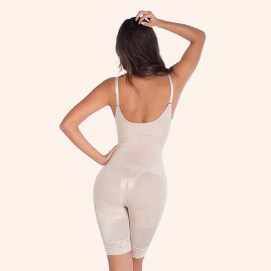 Full Girdle With Zipper Closure
