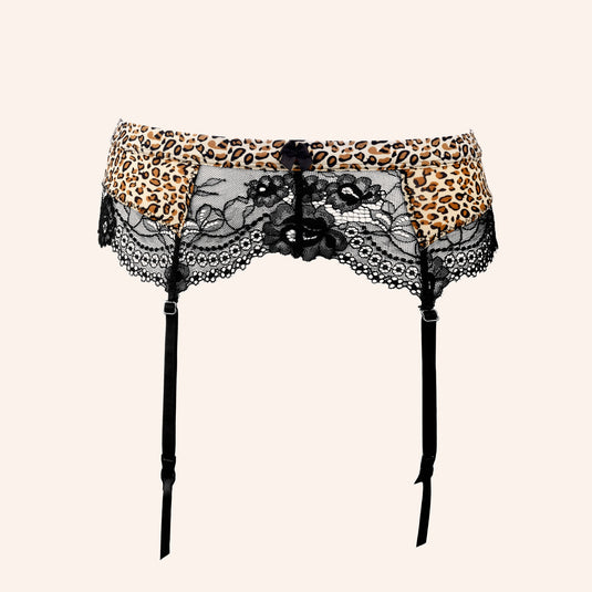 Multi-Strap Cage Garter Belt with O-Rings