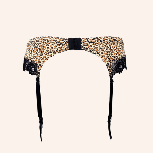 Multi-Strap Cage Garter Belt with O-Rings