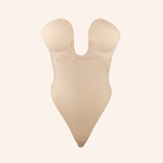 Ultimate Deep Plunge Backless Shaper Bodysuit