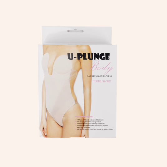 Ultimate Deep Plunge Backless Shaper Bodysuit