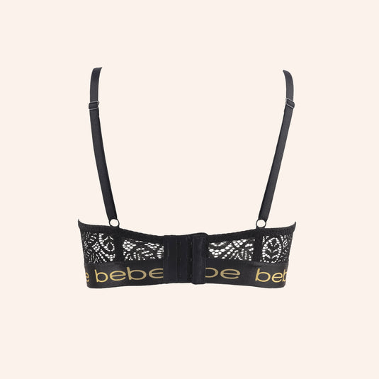 Underwire Plunge Lace Bra