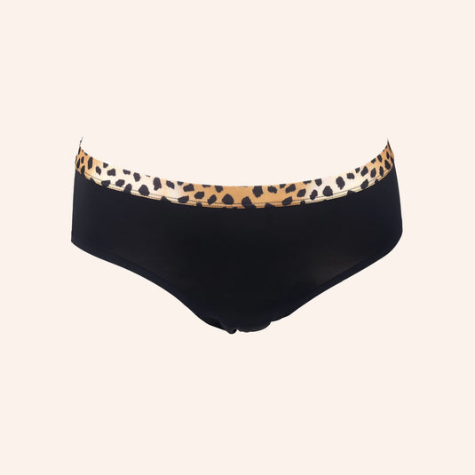 bebe Animal Print Comfort Hipster