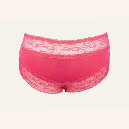 bebe Burnout Mesh Boy Shorts