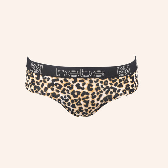 bebe Hipster Leopard Print Panty
