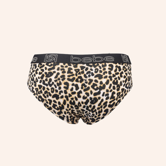 bebe Hipster Leopard Print Panty