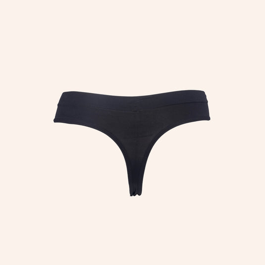 bebe Laser-Cut Seamless Thong