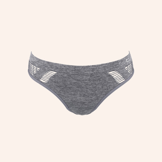 bebe Laser-Cut Seamless Thong
