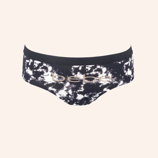 bebe Tie-Dye Comfort Hipster Briefs