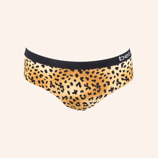 bebe Animal Print Comfort Hipster