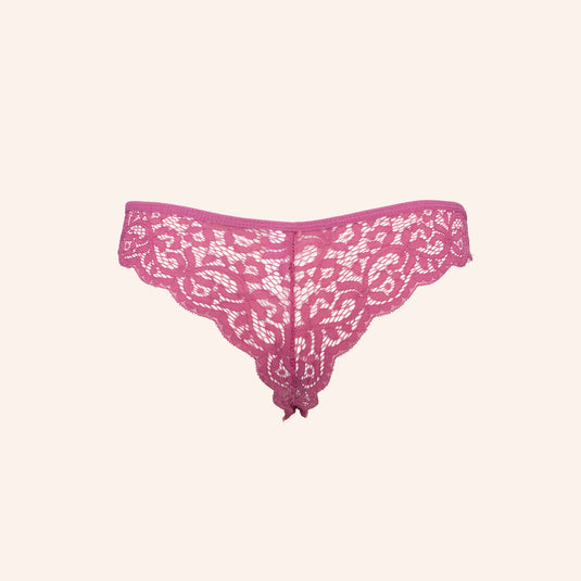 All-Over Lace Cheeky Thong