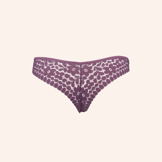 All-Over Lace Cheeky Thong