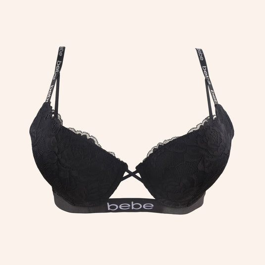 Bebe Floral Lace Bra