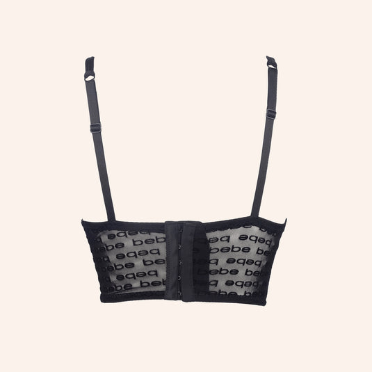 Bebe Longline Lace Bra