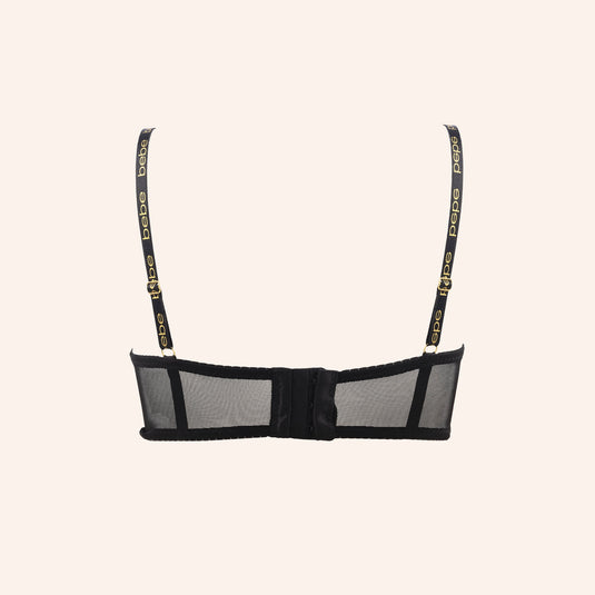 Bebe Mesh Demi Bra