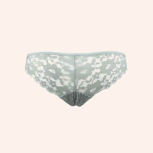 Front-Keyhole Lace Brief