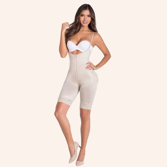 Full Girdle With Zipper Closure