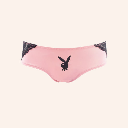 Playboy Iconic Lace-Back Hipster