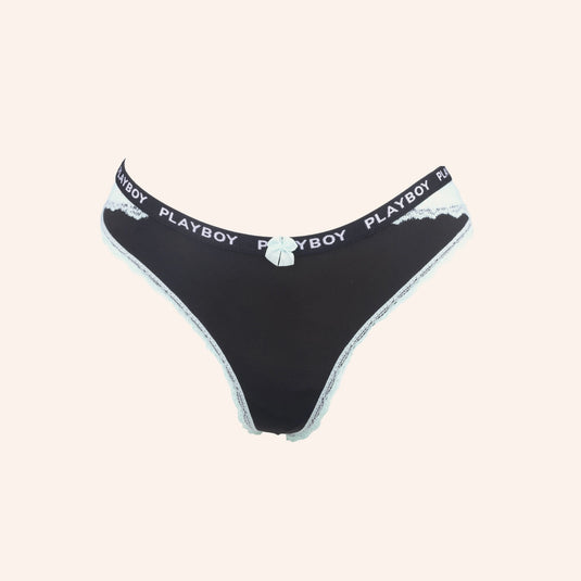 Playboy Low-Rise Mesh Bikini Brief