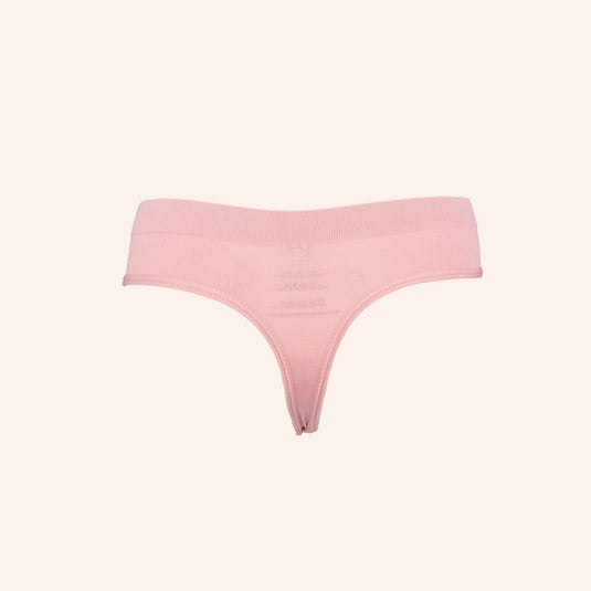 bebe Laser-Cut Seamless Thong